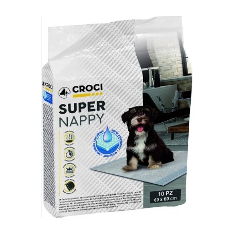 Tappetino Super Nappy 60X60 10Pz