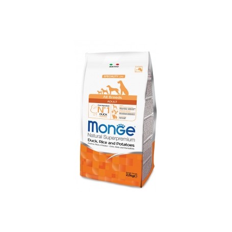 Monge All Breeds Anatra Riso E Patate 2,5Kg