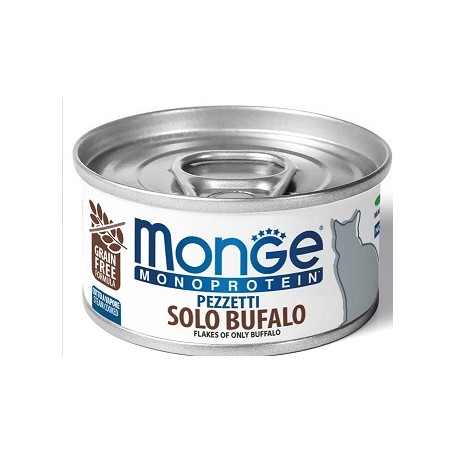 Monge Cat Pezzettii Monoproteico Bufalo 80Gr