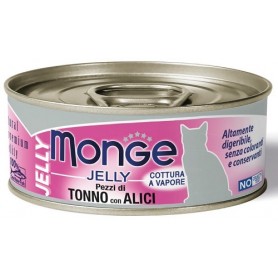 Monge Cat Tonno Con Alici Jelly 80Gr