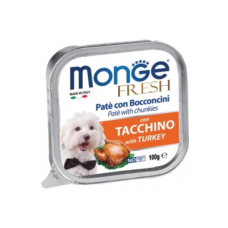 Monge Dog Fresh Tacchino 100Gr