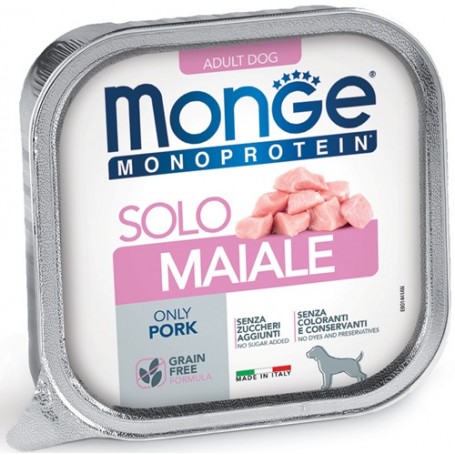 Monge Dog Pate' Monoproteico Maiale 150Gr