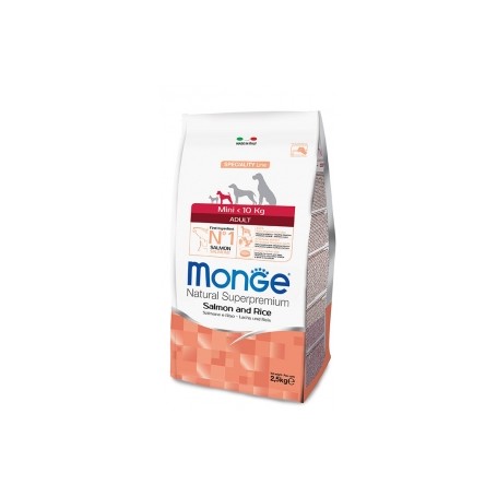 Monge Mini Adult Salmone E Riso 2,5Kg