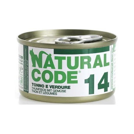 Natural Code 14 Tonno e Verdure 85Gr