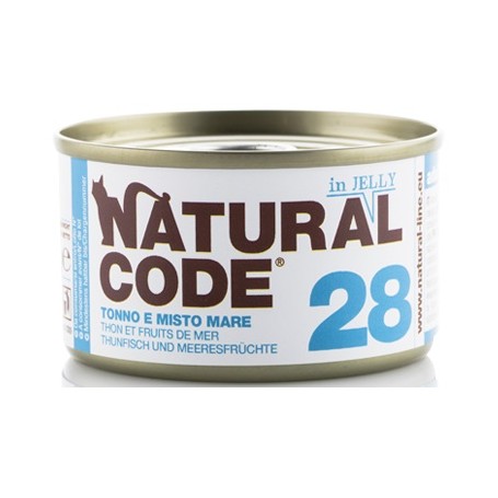 Natural Code 28 Tonno e Misto Mare in Jelly 85Gr