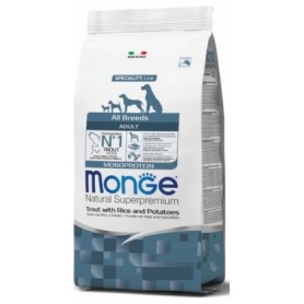 Monge Adult All-Breeds Monoproteico Trota 12Kg