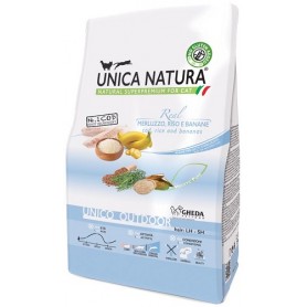 Unica Natura Gatto Unico Outdoor Merluzzo, riso e banane 350g
