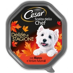Cesar Scelta dello Chef Delizie di Stagione Manzo succulento patate e carote 150gr
