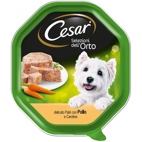 Cesar Selezioni dell'Orto Delicato Patè Pollo con Carotine 150Gr