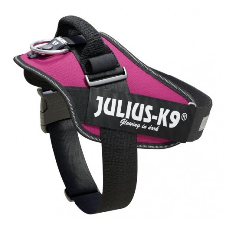 Pettorina Julius K9 IDC Mis.1 Rosa Scuro 23-30Kg