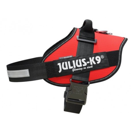 Pettorina Julius K9 IDC Mis.3  Rosso 40-70Kg