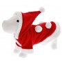Cappottino Babbo Natale Per Cani 25Cm