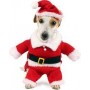 Vestitino Santa Claus Per Cani 30Cm