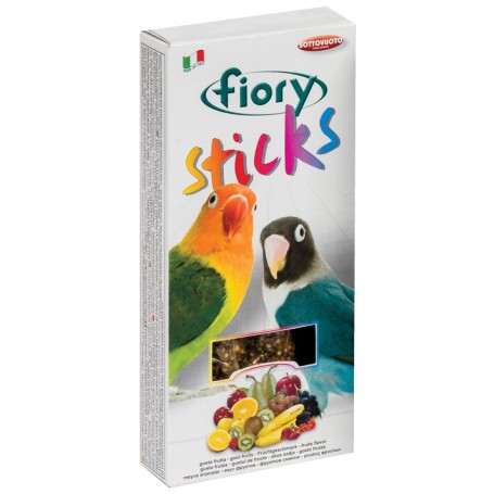 Fiory Stick Parrocchetti Gusto Frutta 120gr