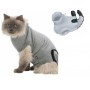 Trixie Body Protettivo Tutina Posto Operatoria Per Gatti M-L Grigio