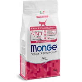 Monge Cat Kitten Monoproteico Manzo 1,5kg
