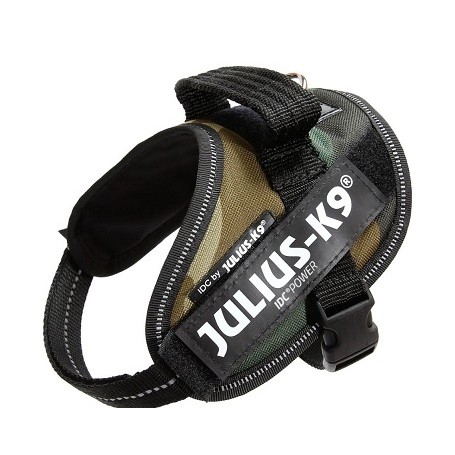 Pettorina Julius K9 IDC Mis.0 Camouflage Militare 14-25Kg
