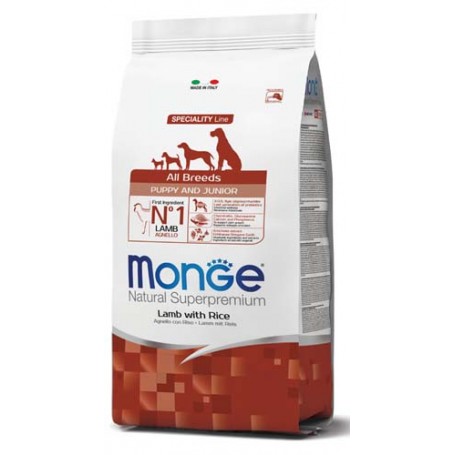 Monge All Breeds Puppy Agnello Riso e Patate 800gr