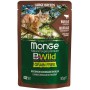 Monge Bwild Cat Bustine Bocconcini Maltagliati in Salsa Bufalo con Ortaggi 85gr