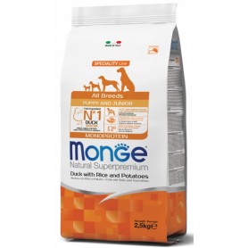 Monge All Breeds Puppy & Junior Monoproteico Anatra Riso e Patate 2,5kg