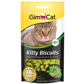 Gimcat Kitty Biscuits con pesce e catnip 40gr
