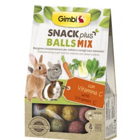 Snack per roditori Gimbi Balls Mix 50gr