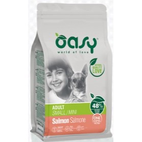 Oasy Cane Monoproteico Adult Mini Salmone 800Gr