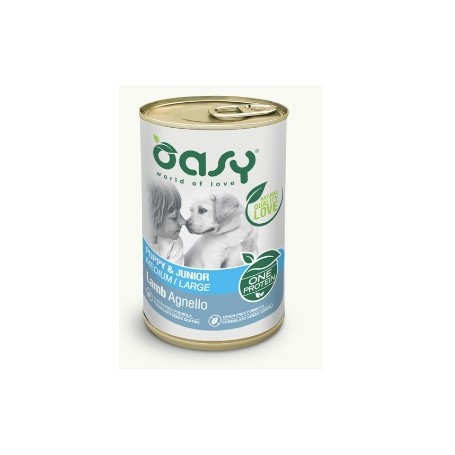 Oasy Umido Cane Monoproteico Puppy Agnello 400Gr