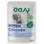 Oasy Wet Cat Bocconcini Kitten Pollo Bustina 85Gr