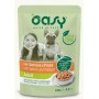 Oasy Umido Cane Straccetti in Salsa Adult Salmone e Patate Bustina 100gr
