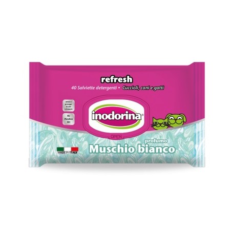 Inodorina Salviette Muschio Bianco 110PZ