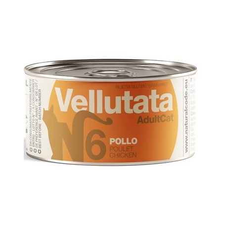 Natural Code Gatto 6 Vellutata Pollo 85gr