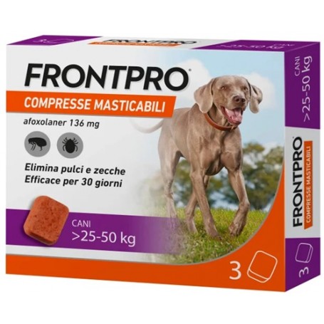 Frontpro 3 Compresse Antiparassitarie 25-50Kg