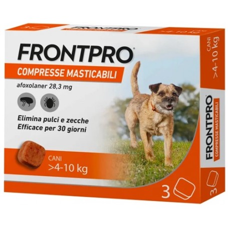 Frontpro 3 Compresse Antiparassitarie 4-10Kg