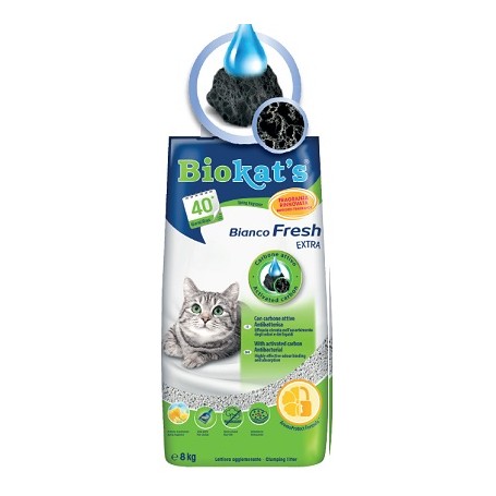 Biokat's Bianco Fresh Extra 8Kg