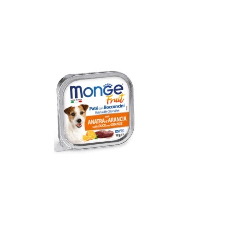 Monge Dog Fresh Fruit Anatra e Arancia 100Gr