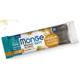 Monge Gift Snack Dog Meat Bars Immunity Support Coniglio e Nucleotidi 40gr