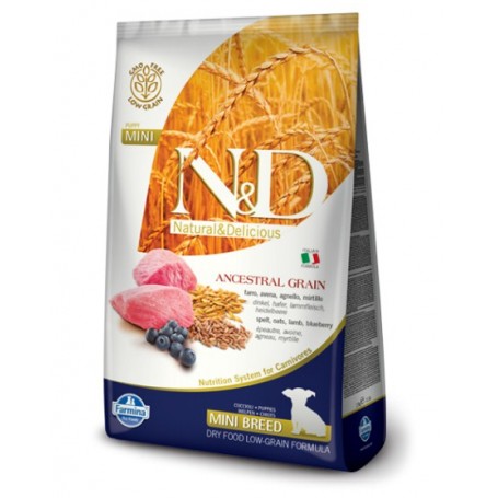 Farmina N&D Lowgrain Agnello e Mirtilli 7Kg