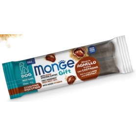 Monge Gift Snack Dog Meat Bars Sensitive Digestion Agnello con Castagne 40gr
