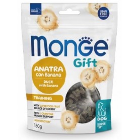 Monge Gift Super M Dog Training Anatra con Banana 150gr