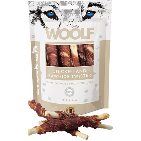 Woolf Snack Rotolino Di Pollo Con Pelle Grigliata 100Gr