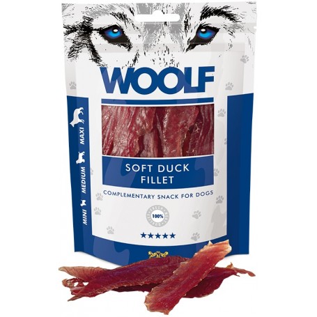 Woolf Snack Filetto di Anatra essiccato 100gr