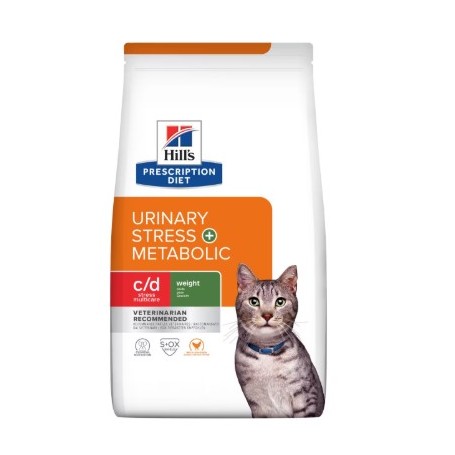 Hill'S Gatto C/d Urinary Stress + Metabolic Gusto Pollo 1,5kg