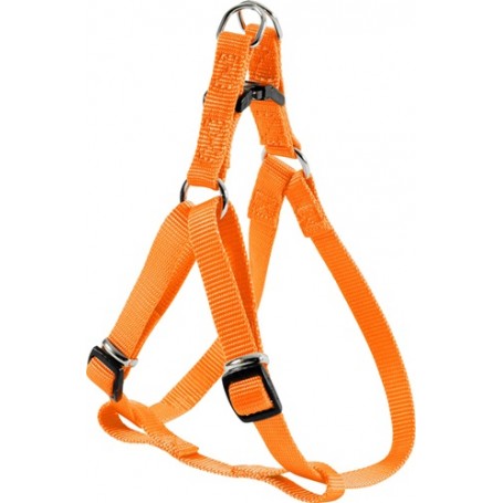 Zolux Pettorina per Cani Arancione Fluo in Nylon 10mm Taglia S