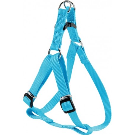 Zolux Pettorina per Cani Turchese Fluo in Nylon 20mm Taglia M
