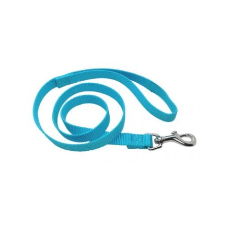 Zolux Guinzaglio Nylon 1mt 15mm Turchese Fluo