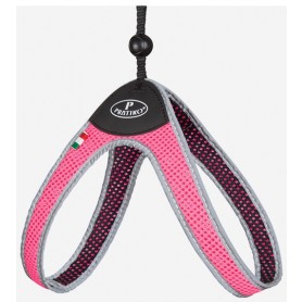 Pratiko Pettorina Air Rete Con Chiusura Laccio in Rete Rosa Fluo Taglia 1