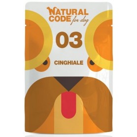 Natural Code Bustine Cane 03 Monoproteico Cinghliale 100Gr