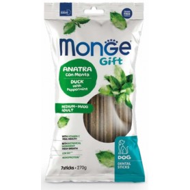 Monge Gift Dental Stics Dog Medium Adult Anatra con Menta 270gr