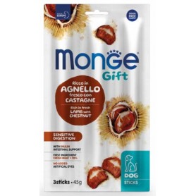 Monge Gift Sticks Dog Sensitive Digestion Agnello con Castagne 45gr